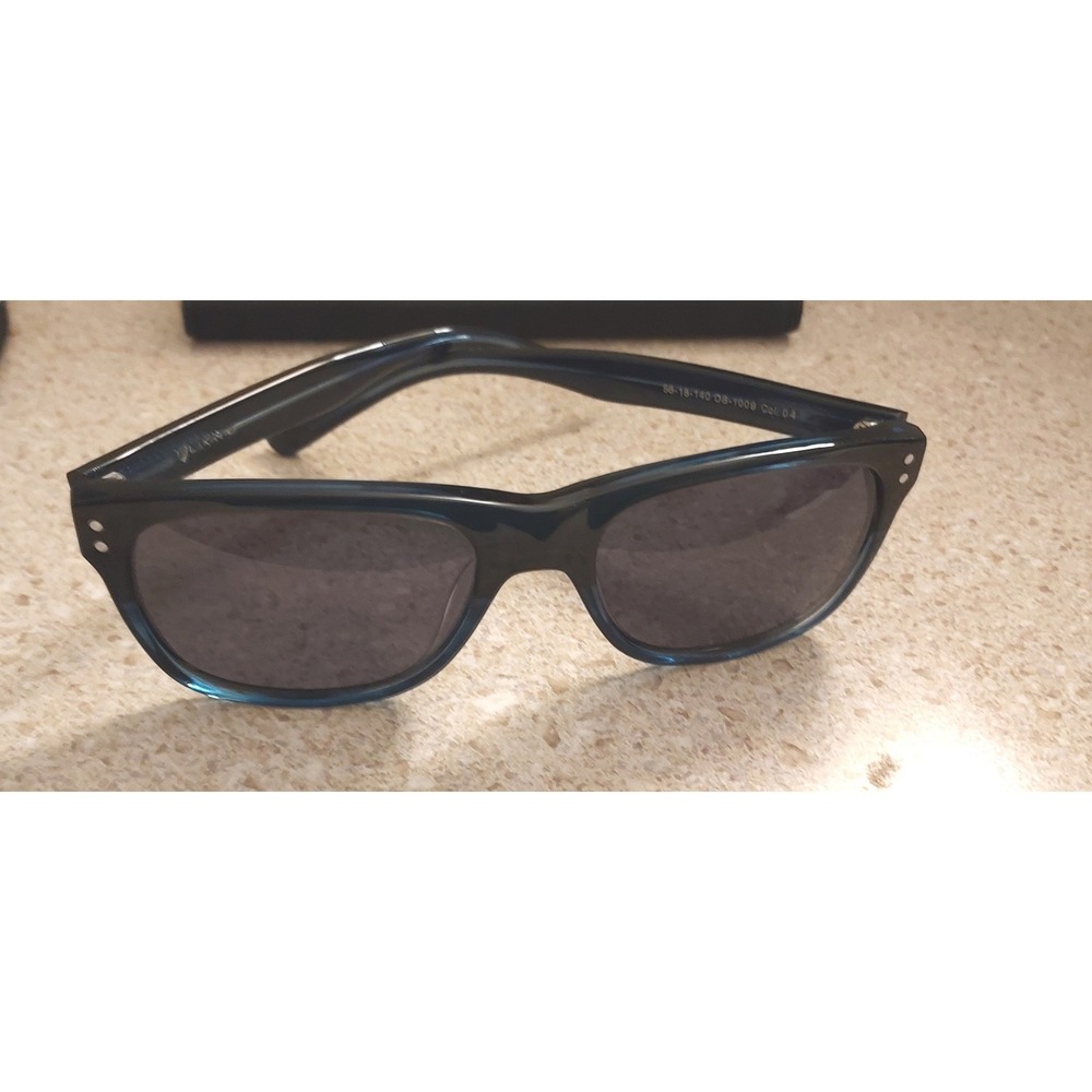 Blakened DB-1009 Sunglasses Men OS Black Polarized Mirus Lens Acetate Frame